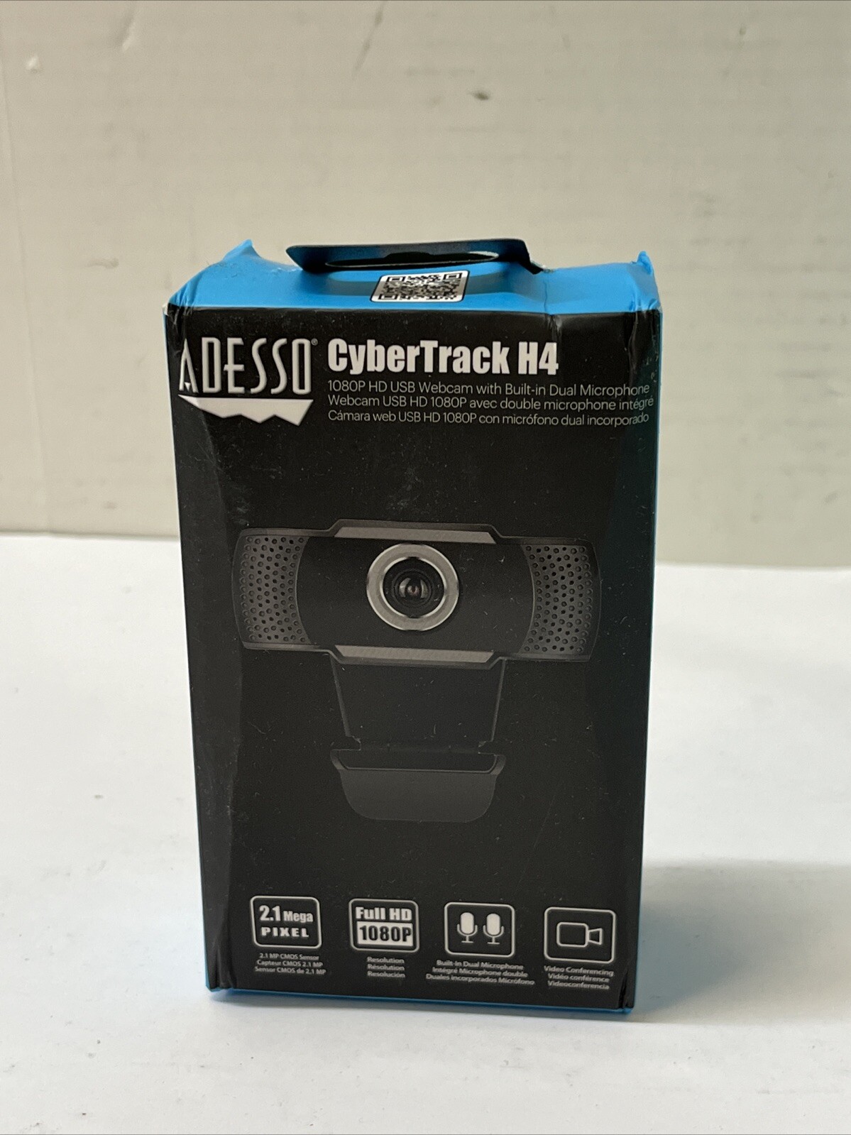 Adesso Cyber Track H4 Webcam with Built in Microphone