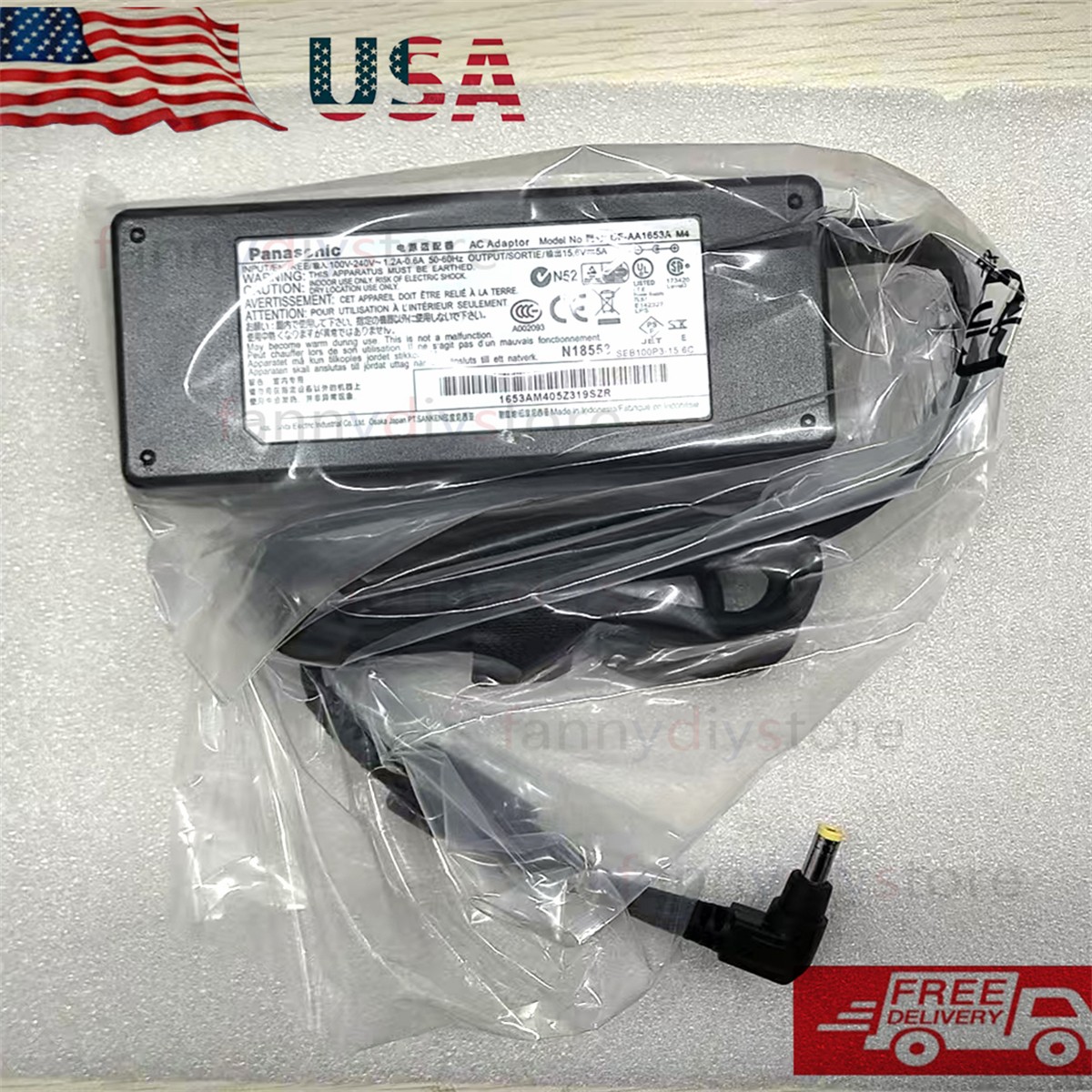 For Panasonic Toughbook CF-19 CF-29 CF-30 CF-31 78W AC Adapter Charger USK