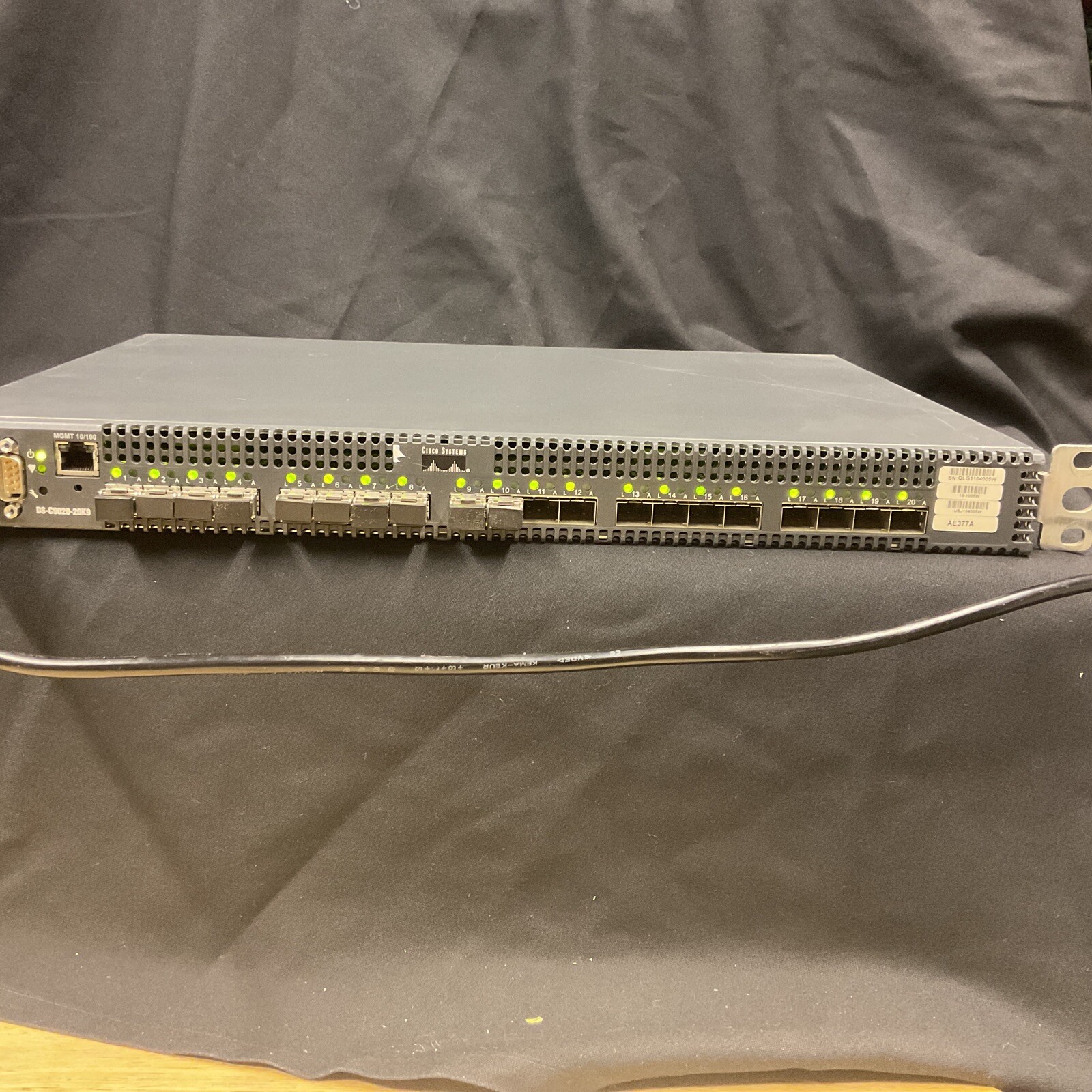 Cisco MDS 9020 Fabric Switch Replacement Part Number DS-C9020-20K9
