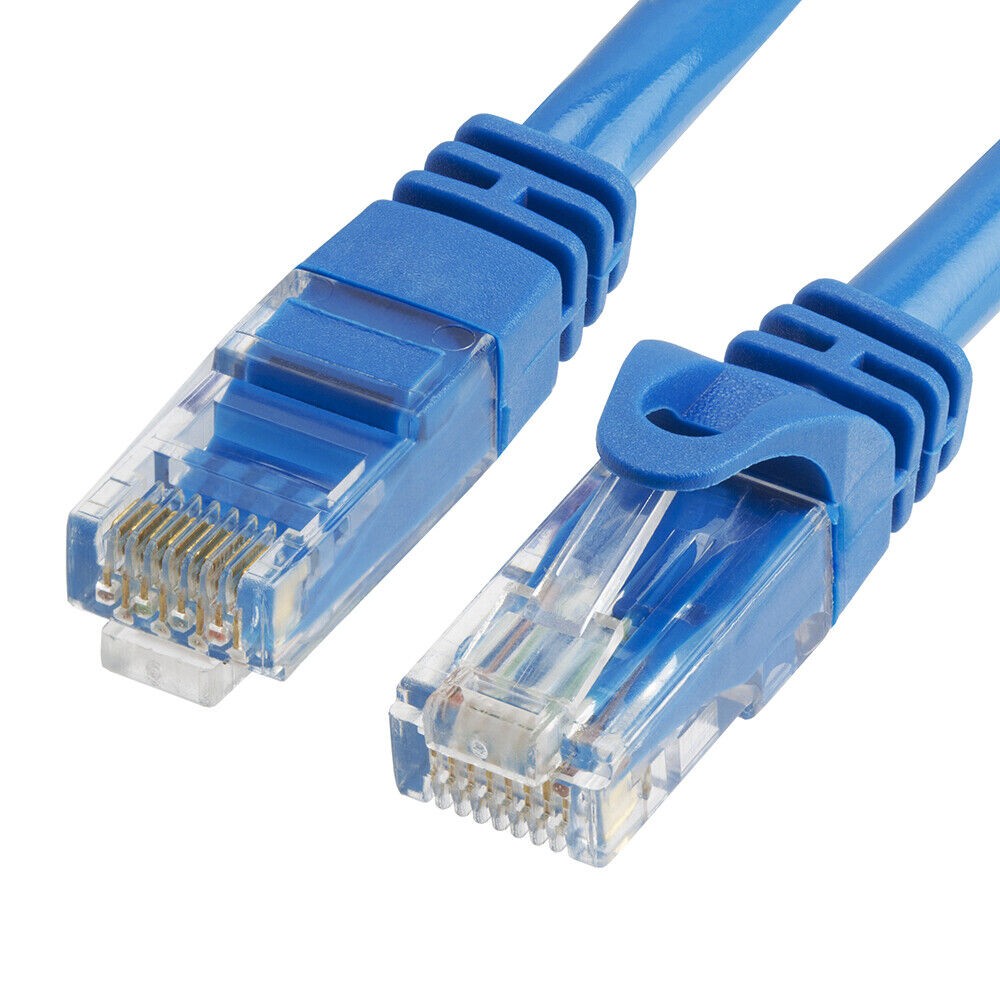 5FT Cat6 Ethernet Cable UTP LAN Network Patch Cord RJ45 Cat 6 Cable - Blue