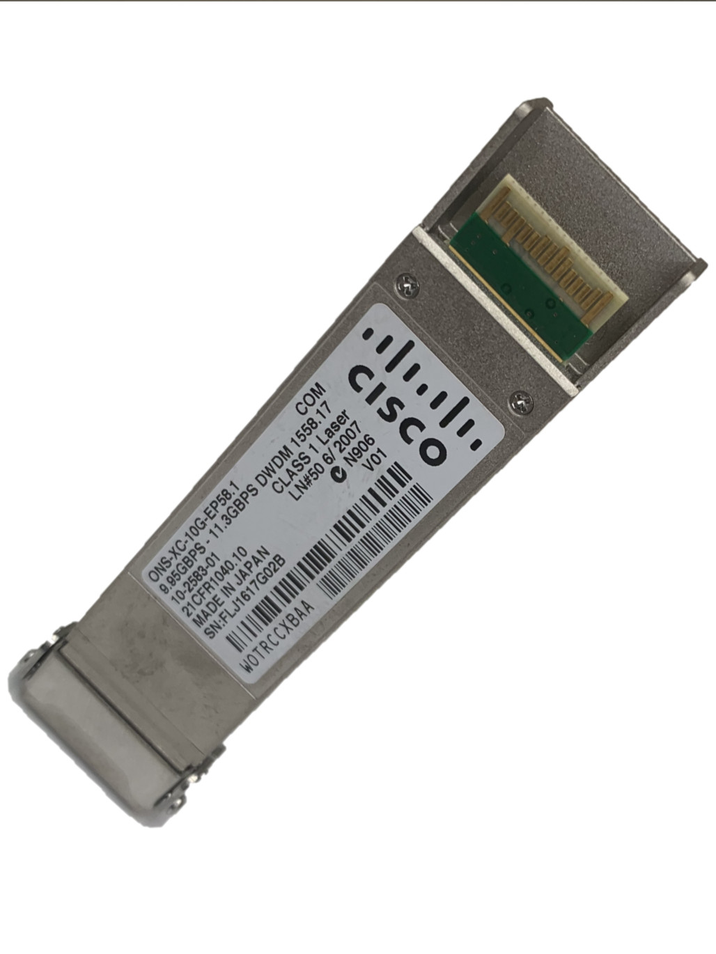 Cisco ONS-XC-10G-EP58.1 10g Base Tranciver Module