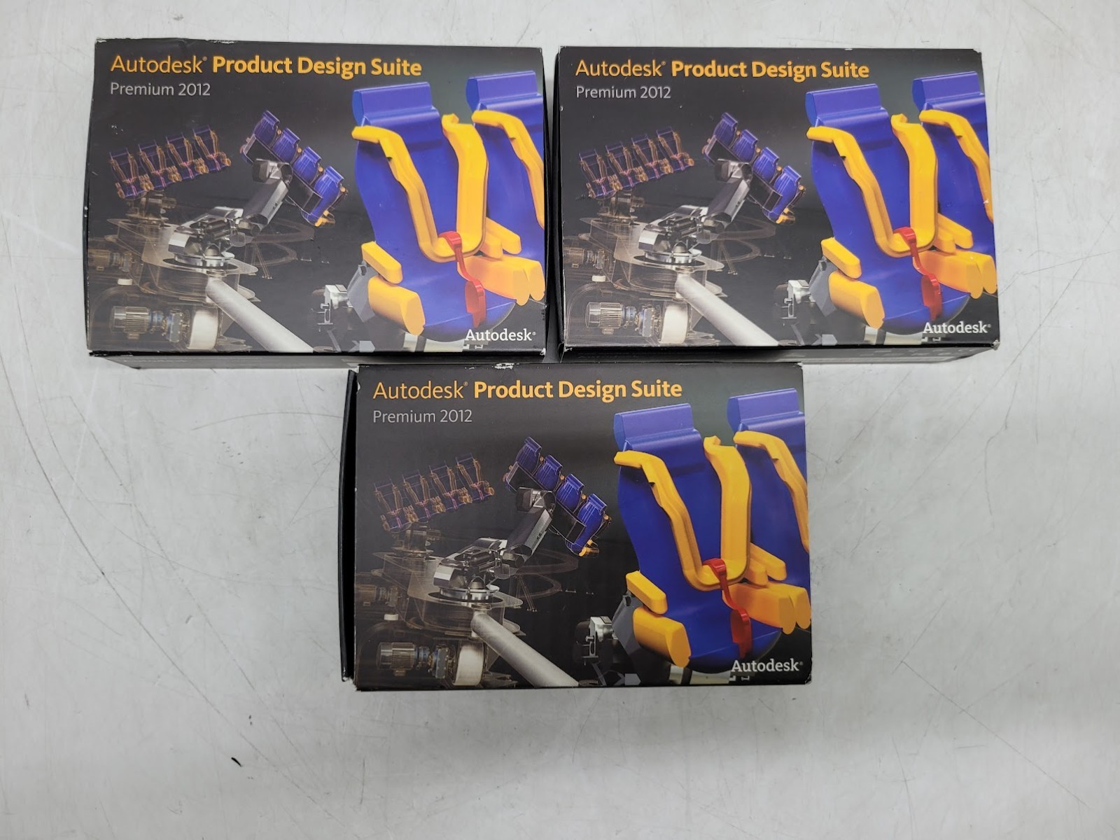 Lot of 3 Autodesk Product Design Suite Premium 2012