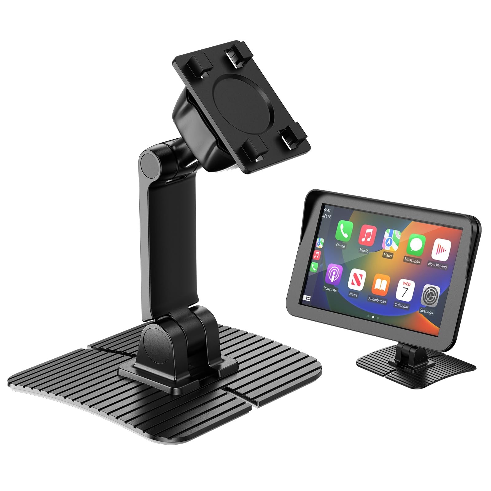Upgraded Carplay Dashboard Mount for Car, Dual-Axis Adjustable Carplay Holder...