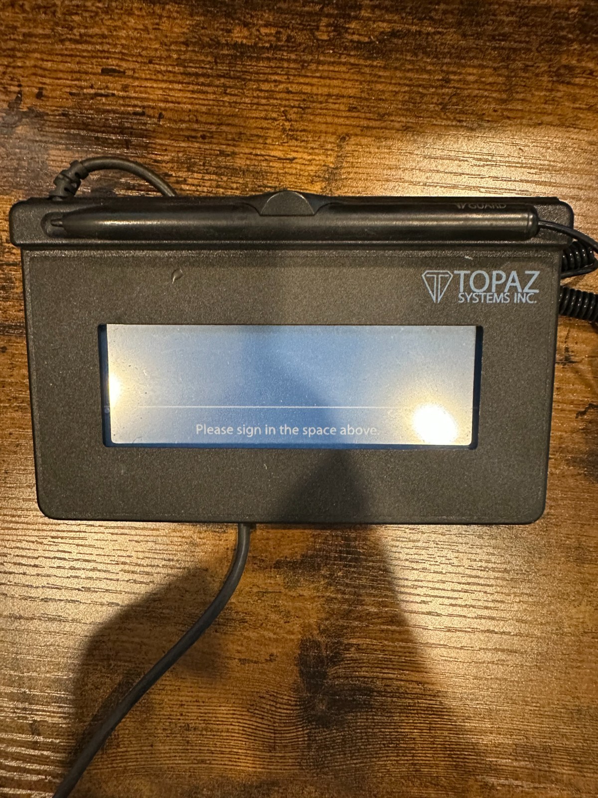 Topaz Systems T-S460-HSB-R Electronic Signature Pad