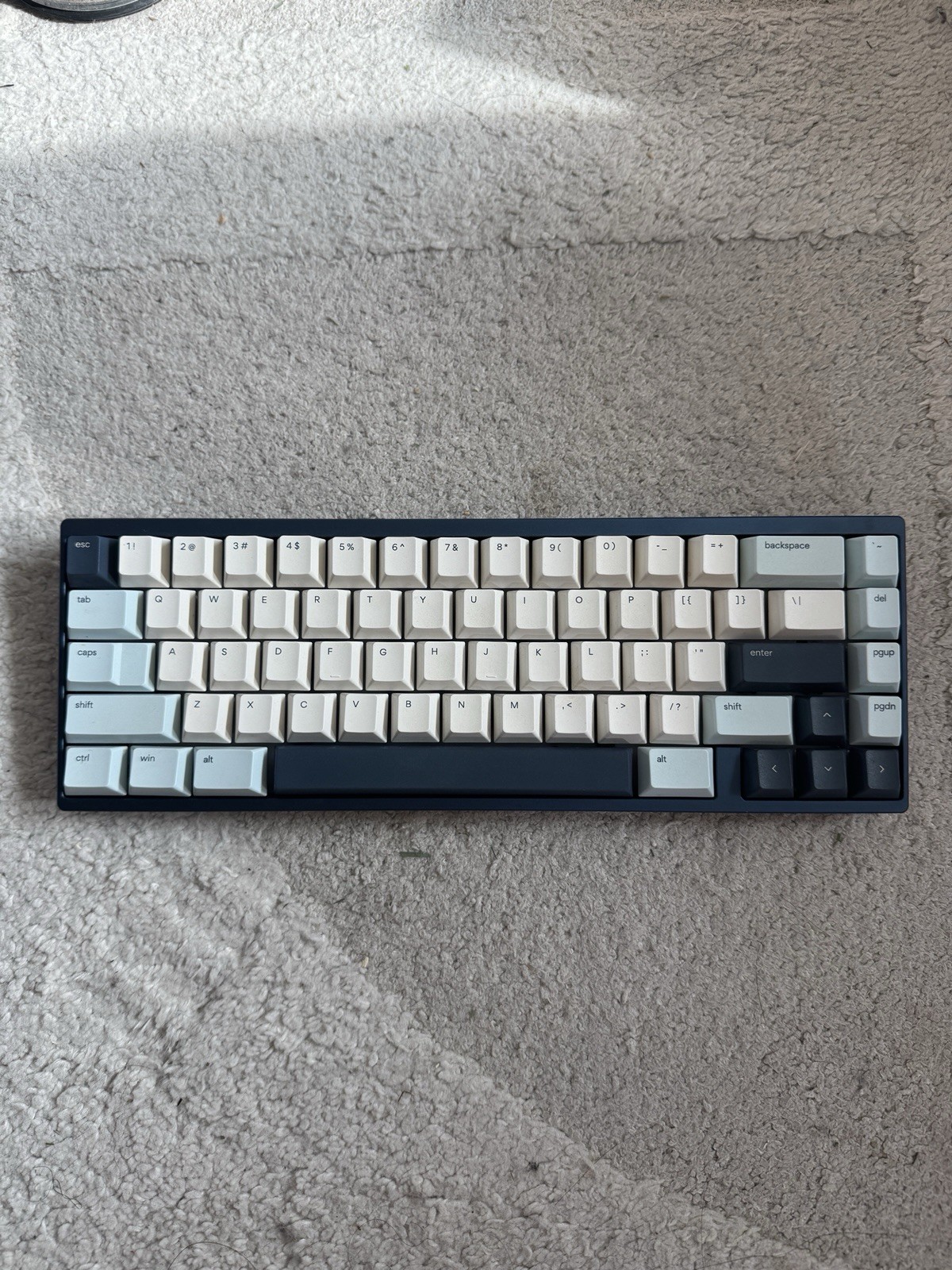 Neo65 Wired Custom Keyboard With Osume Tsukimi Caps Wuque Studio Silent Switches