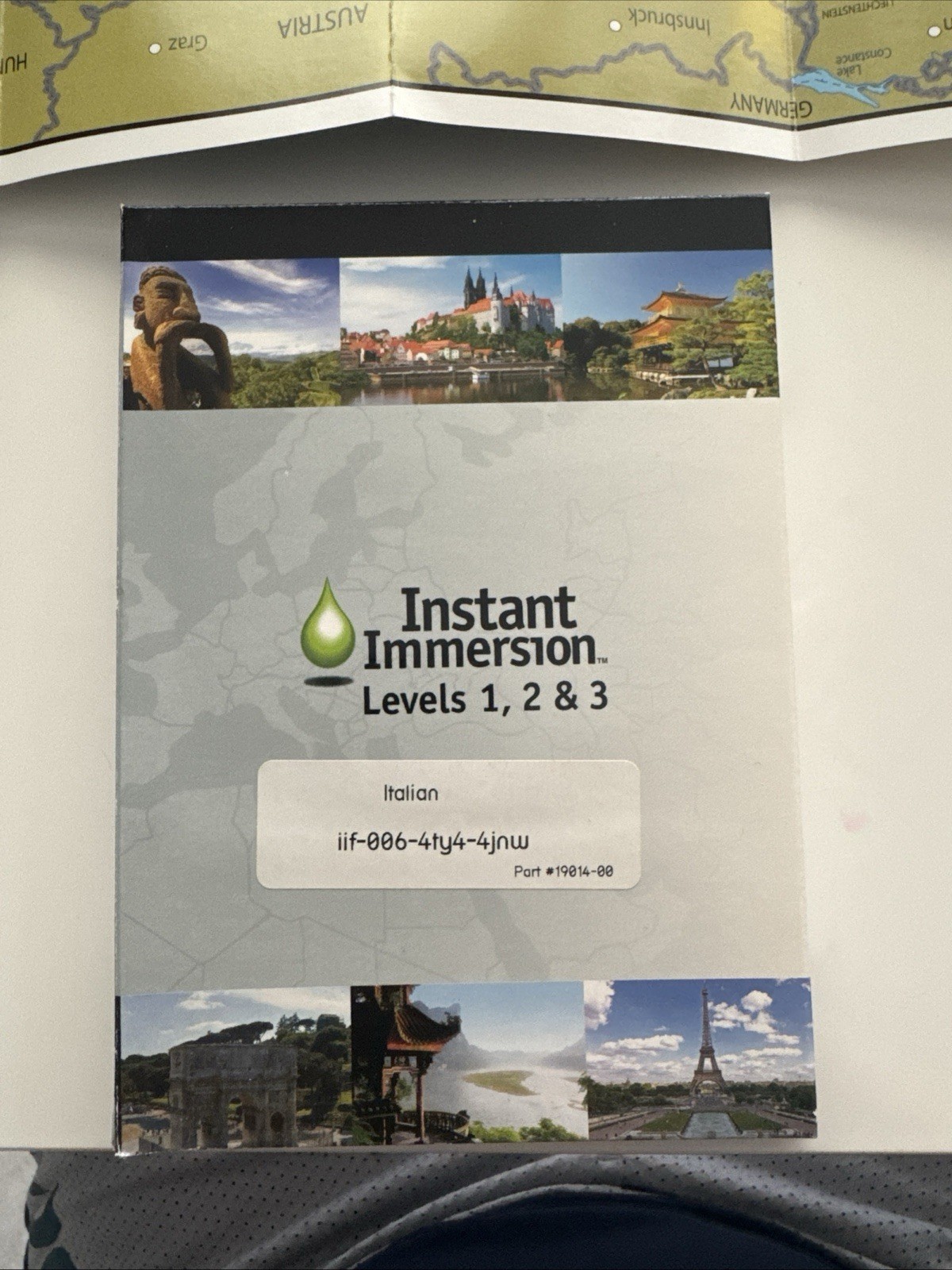 Instant Immersion Italian Levels 1 2 3 Computer Software PC - 