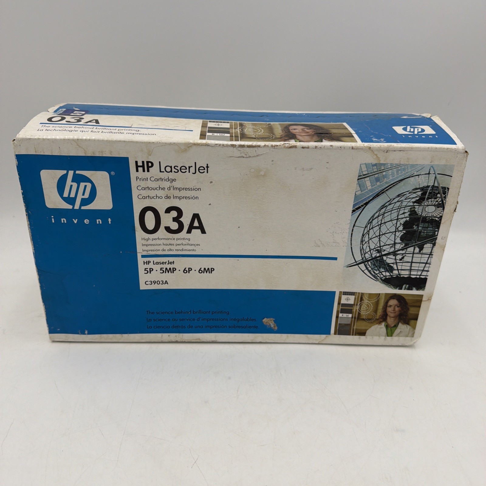 HP 03A C3903A BLACK TONER PRINT CARTRIDGE FOR LASERJET 5P 5MP 6P 6MP, NIB