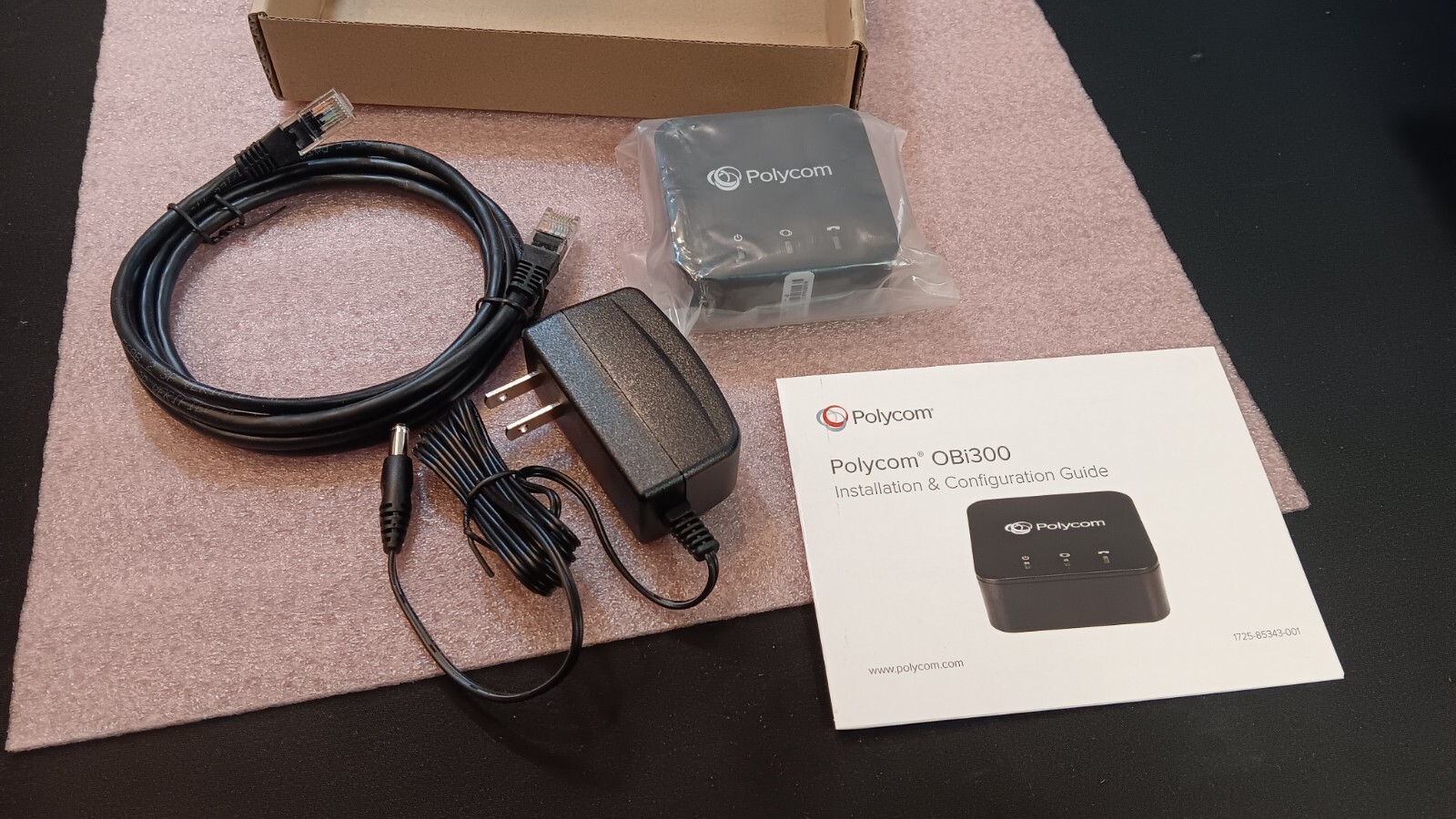 Polycom OBi300 Voice Adapter UVA, USB,FXS,SIP,GV,NA