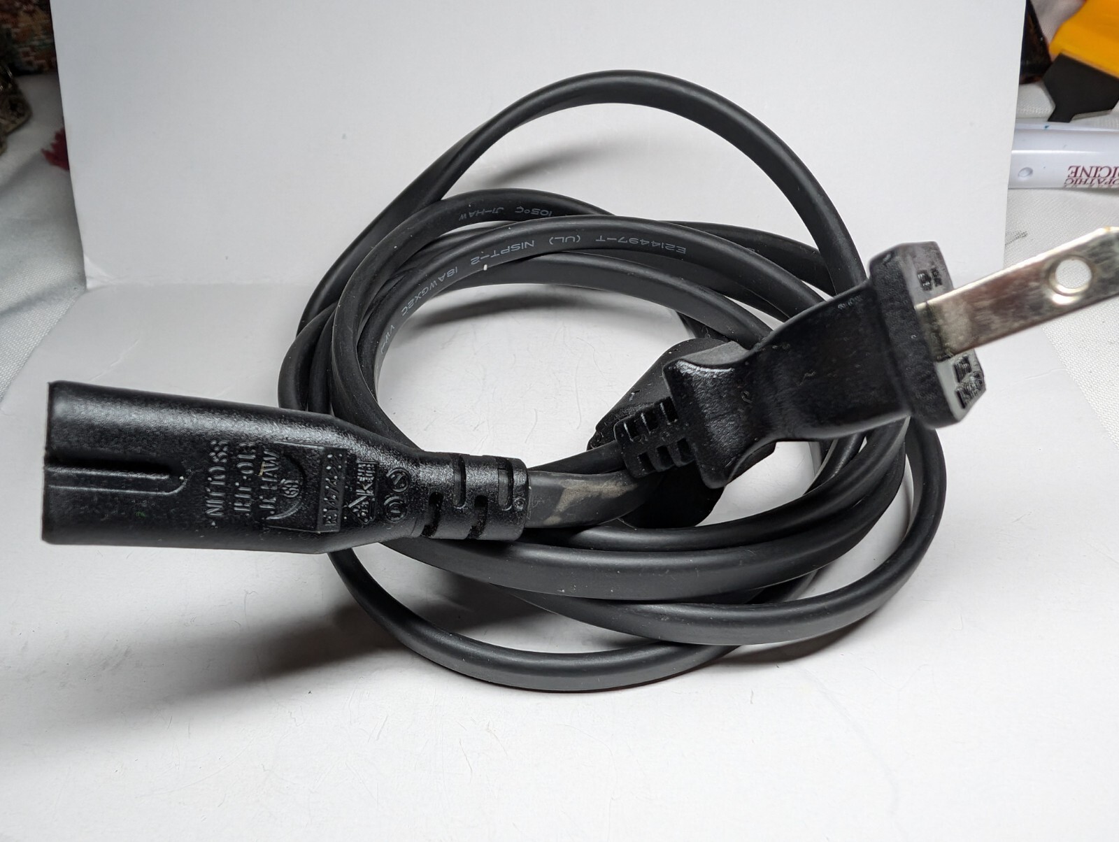 Power Cord 7A / 125V SZC7S SMI 2 Prong Xbox
