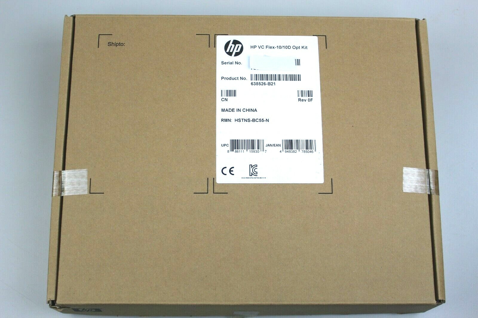 Brand New HP VC Flex-10/10D Module 10Port SFP Flex Module P/N: 638526-B21 