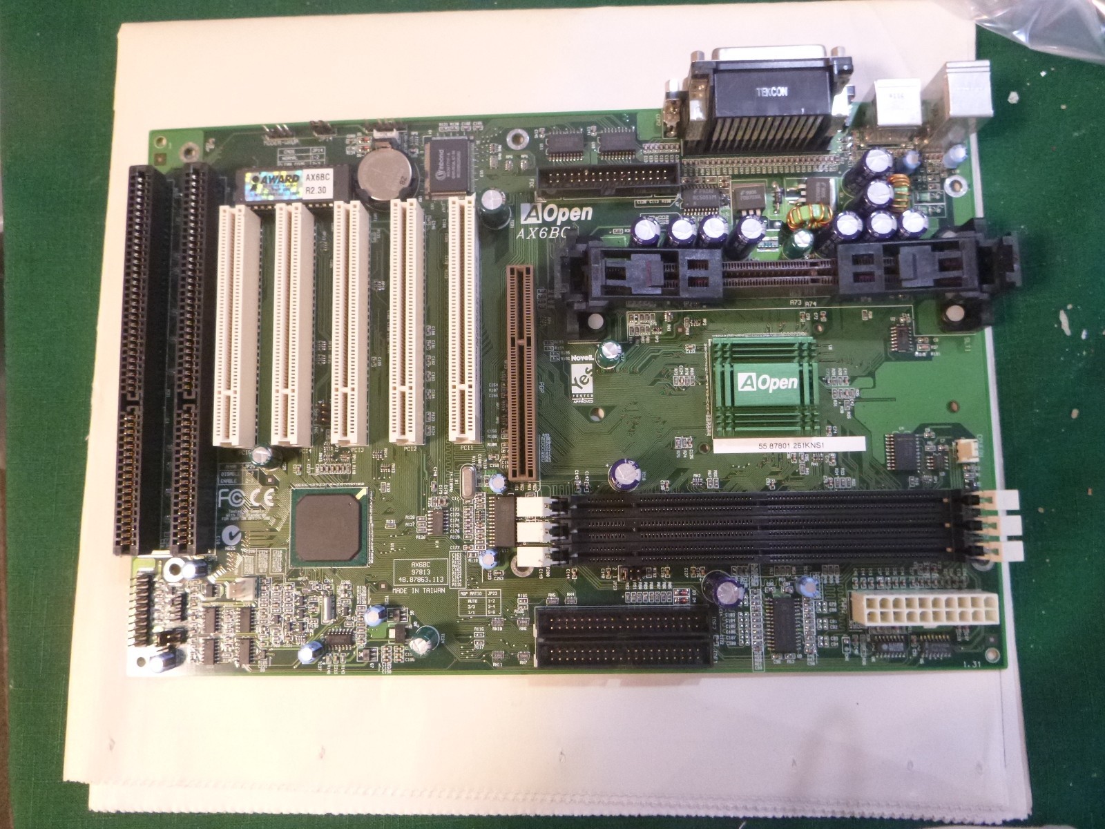 AOpen AX6BC Slot 1 ATX Motherboard