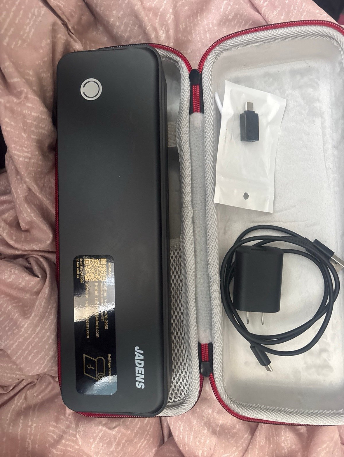 Jadens PD-A4 Portable Wireless Printer USED (091624)