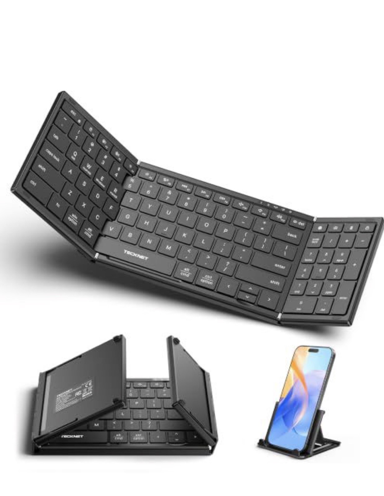 Tecknet Wireless Folding Keyboard