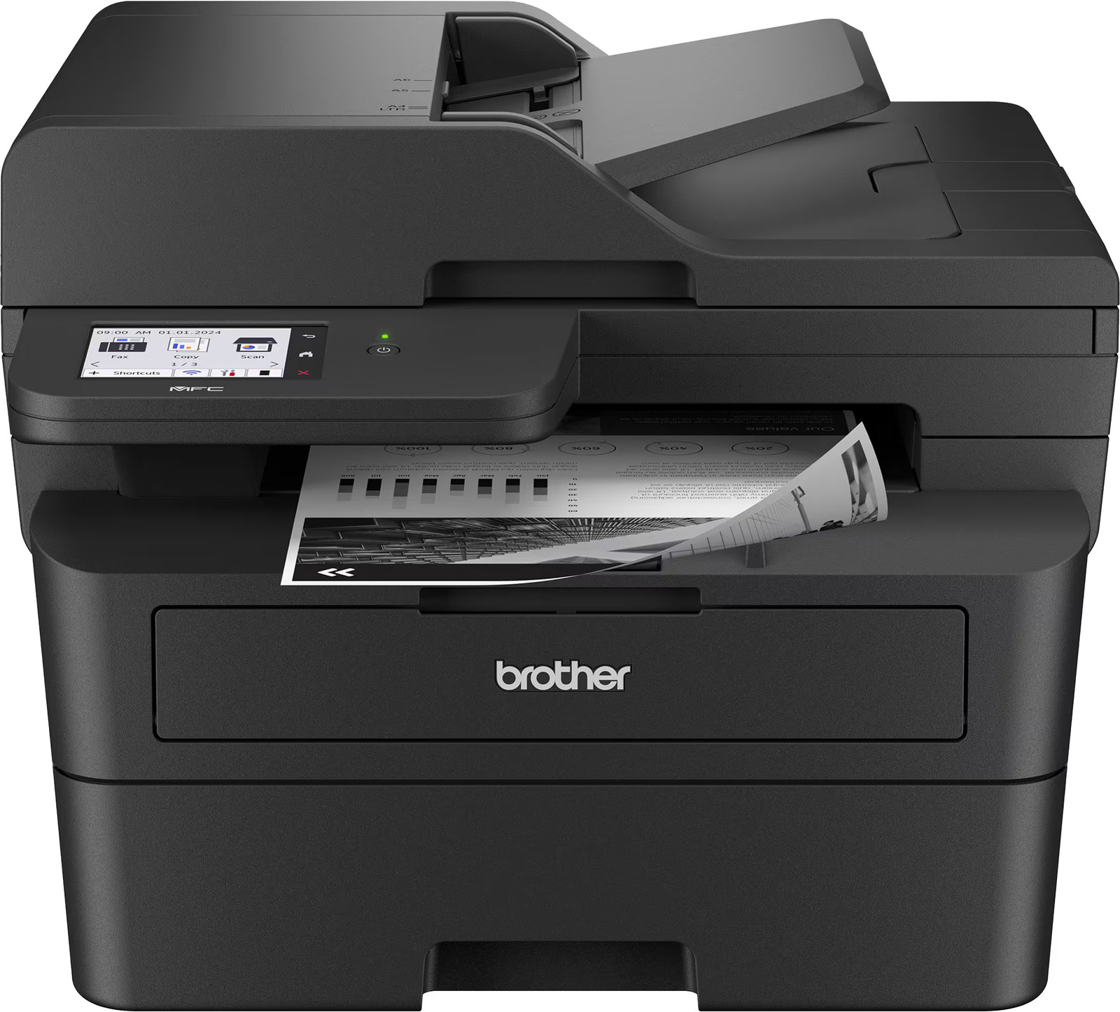 Brother - MFC-L2900DW Wireless Black-and-White Refresh Subscription Eligible ...