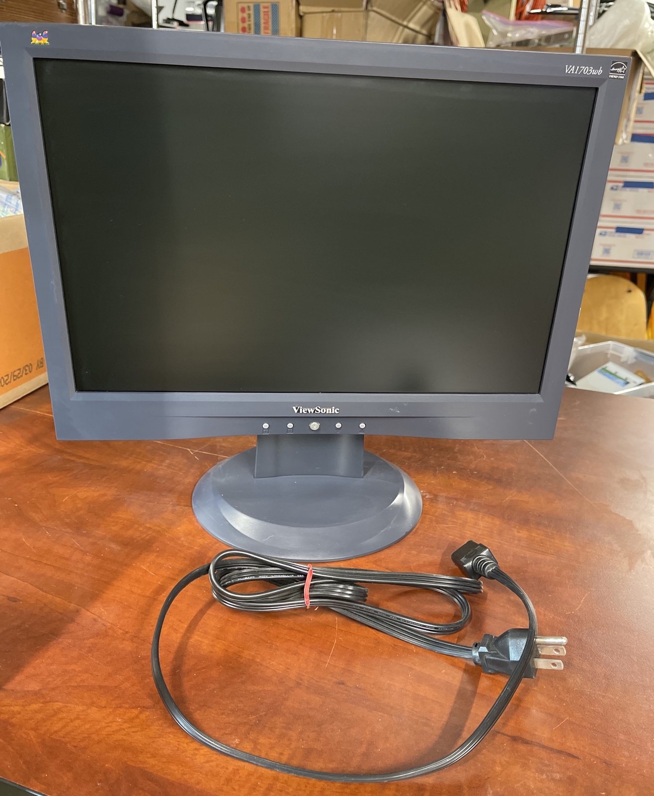 ViewSonic VA1703wb 17" Computer Monitor with Power Cable