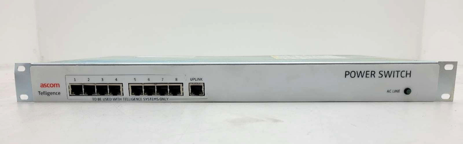 Ascom Telligence HP-IPSWITCH8 9-Port Ethernet Nurse Call System Network Switch