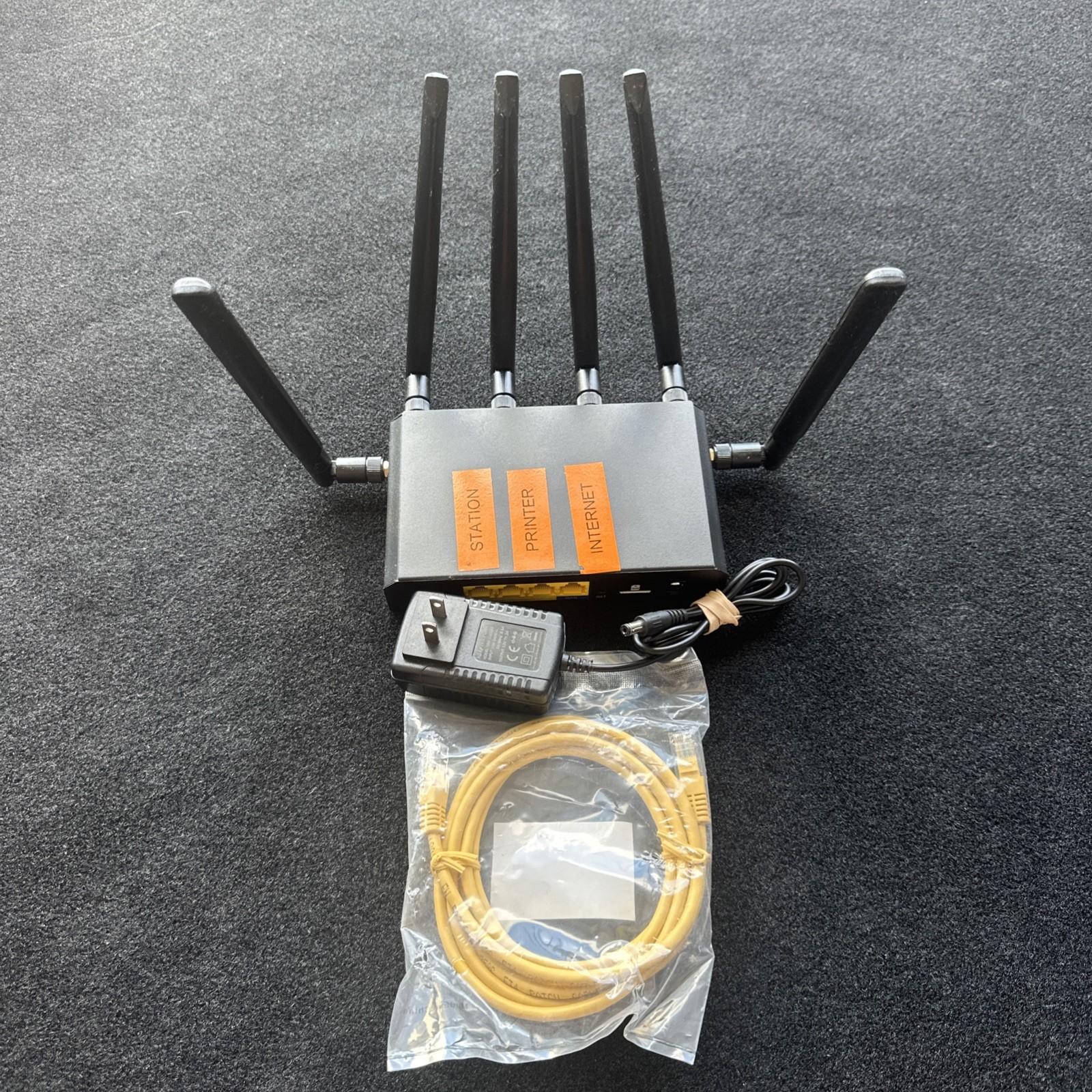 Pronto PC61C4 WiFi 6 LTE Router CAT4 SIM Card 4G Power Supply C4