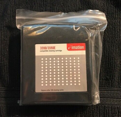 New Imation 3590/3590E Cleaning Cartridge-1 pack-100 cleanings per ctg #43838