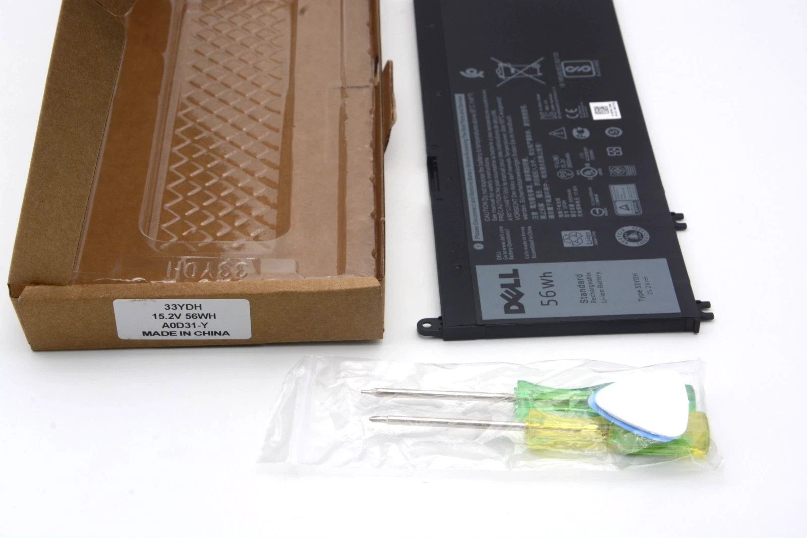 Genuine OEM 33YDH 56Wh Battery For Dell Latitude 3480,3500,3400 Series W7NKD NEW