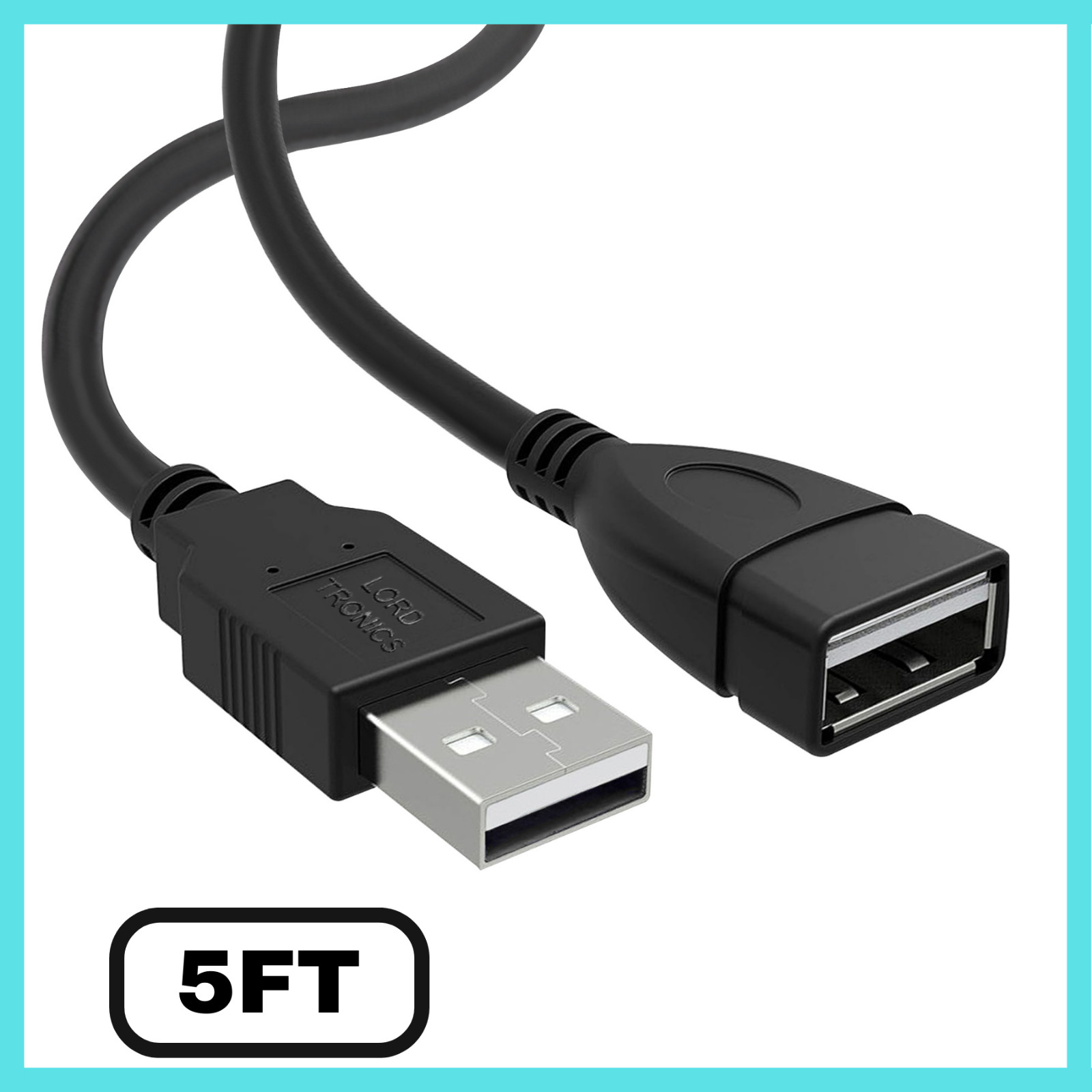 Lot USB Male to USB Female Extender Cable Short-Long 3-10 FT Extension Adapter