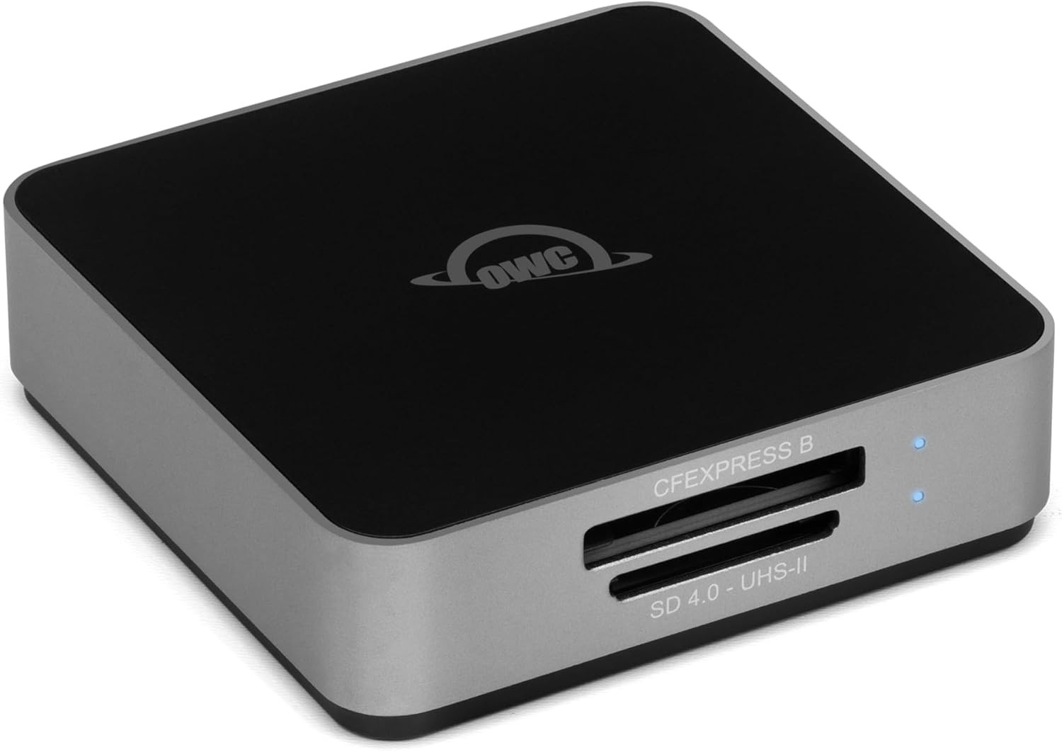 OWC Atlas Dual CFexpress Type B & SDXC UHS-II Card Reader - Bus Powered by USB-C