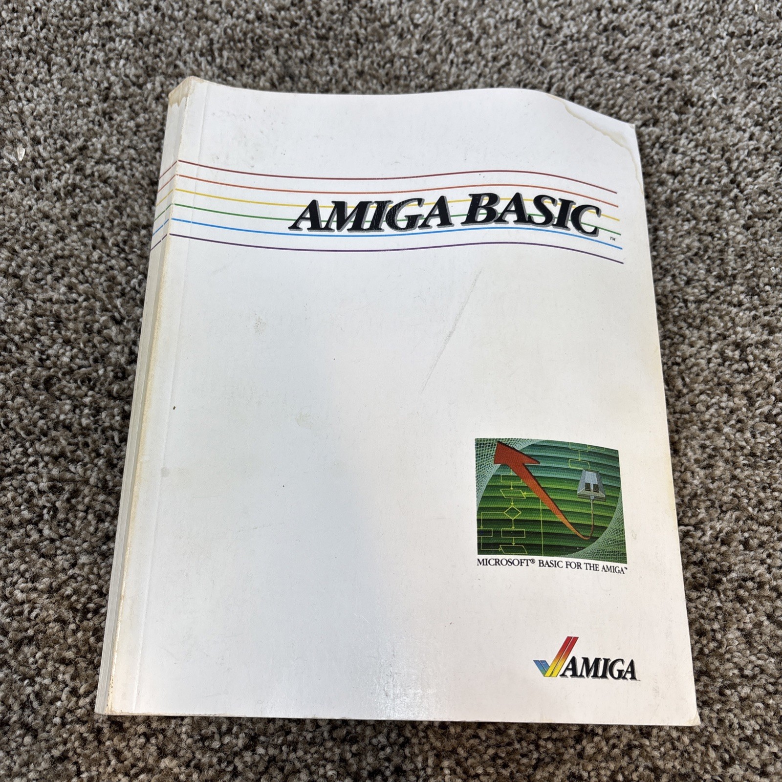 Vintage Amiga Basic Programming Book Paperback