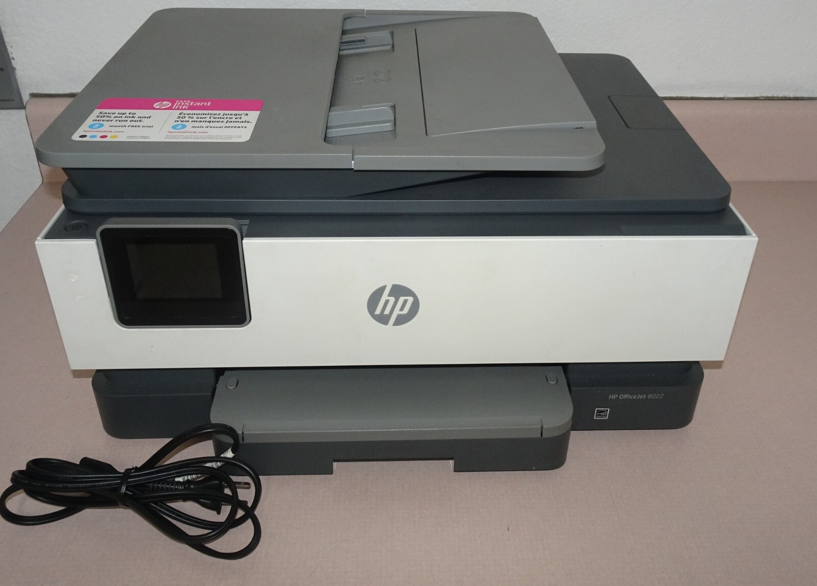 HP OfficeJet Pro 8028e All-in-One Wireless Color Inkjet Printer - ONLY 127 PAGES