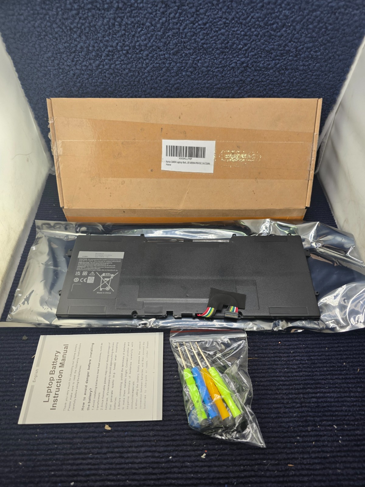 Karso C4K9V Rechargeable Lithium-Ion Laptop Battery Fits Dell 9333, L321X, L322X