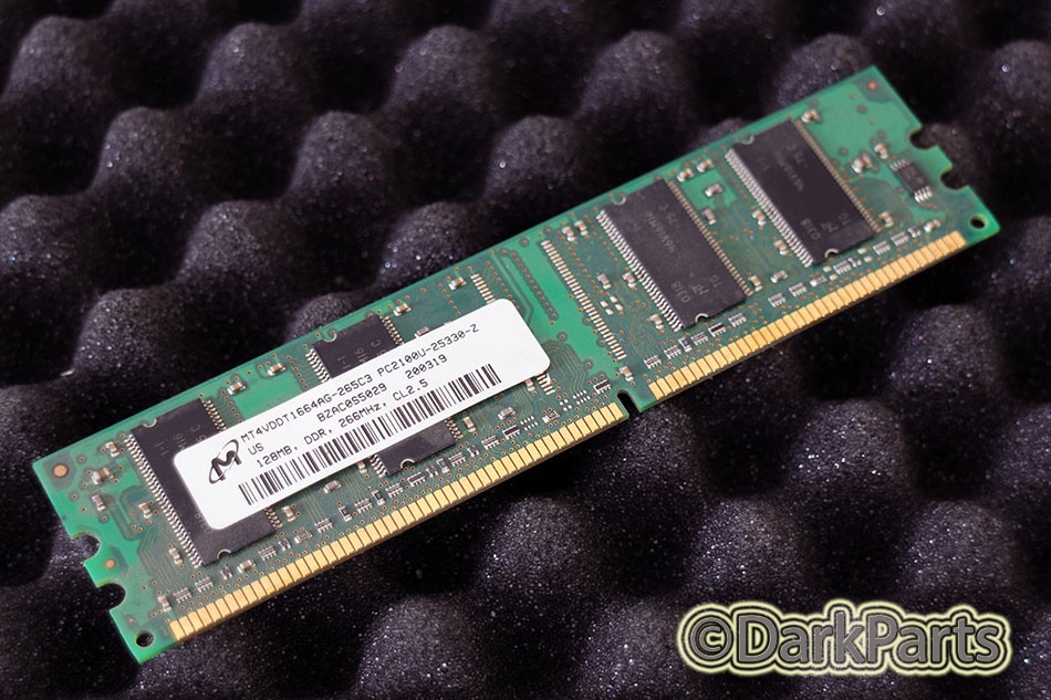 MT4VDDT1664AG-265C3 128MB Memory RAM PC2100U-25330-Z
