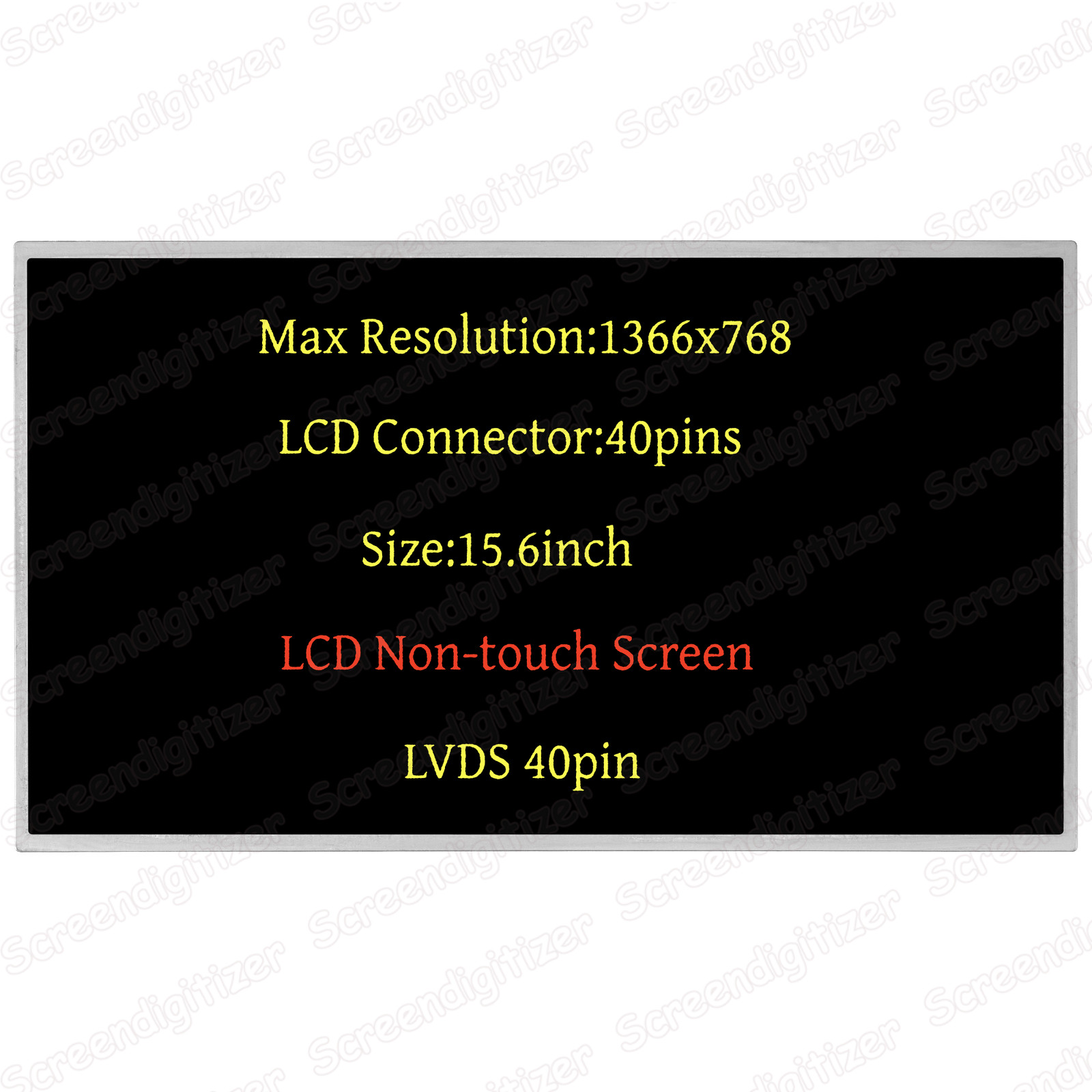 New Toshiba Satellite C850 C850D LCD Screen LED for Laptop 15.6 HD from USA