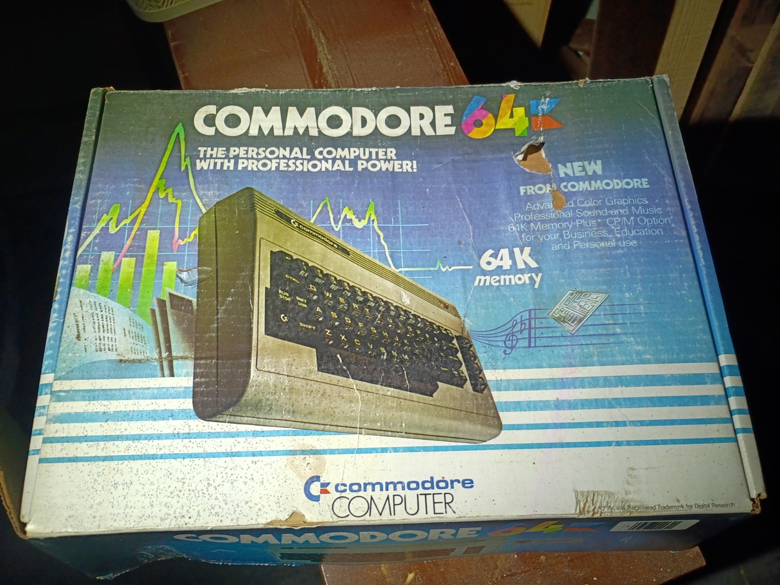 Commodore 64 Computer, IN BOX, Matching Serial Numbers And Disk Drive