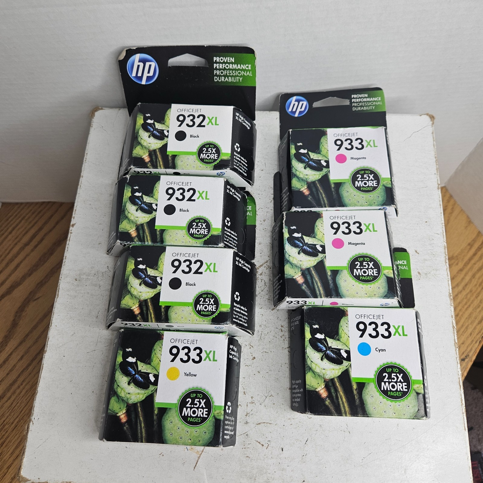 933XL 932XL HP Ink Cartridge Bundle - 7 Total