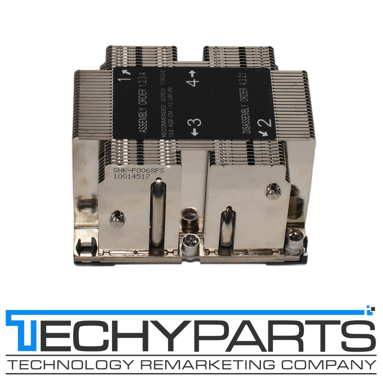 Supermicro SNK-P0068PS LGA3647-0 2U & UP X11 Scalable CPU Heatsink Narrow ILM