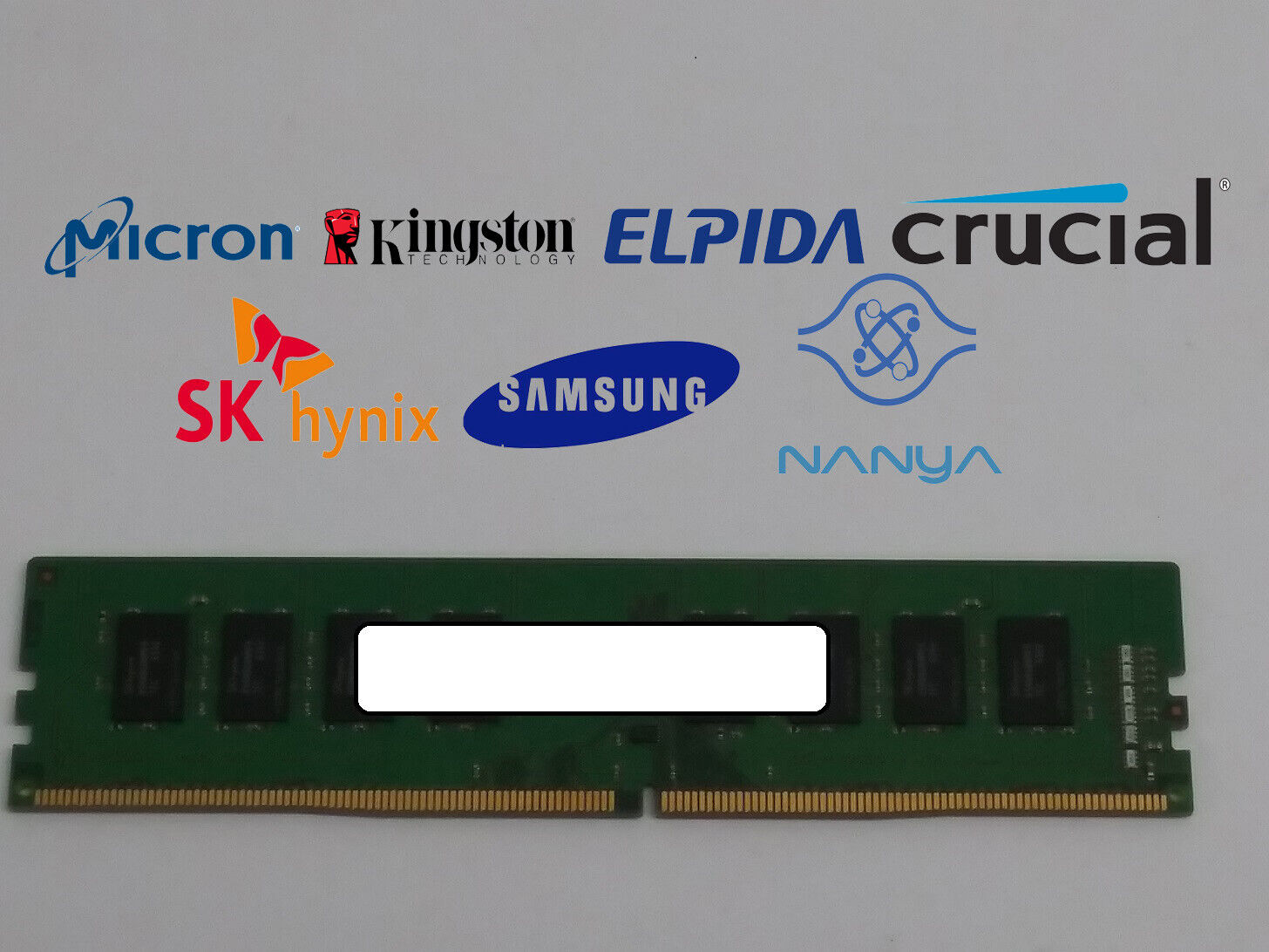 Major Brand 16 GB PC4-17000 (DDR4-2133) 2Rx8 DDR4 Desktop Memory