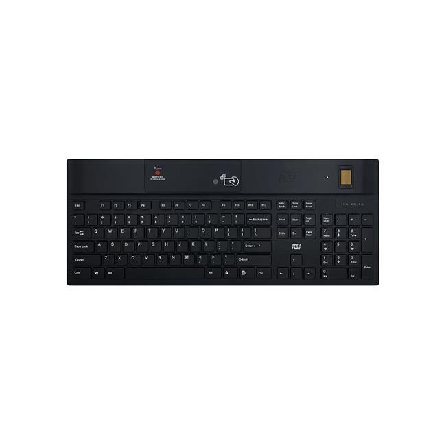 KSI Keyboards 1700SXHFFFB21 104-Key USB Keyboard