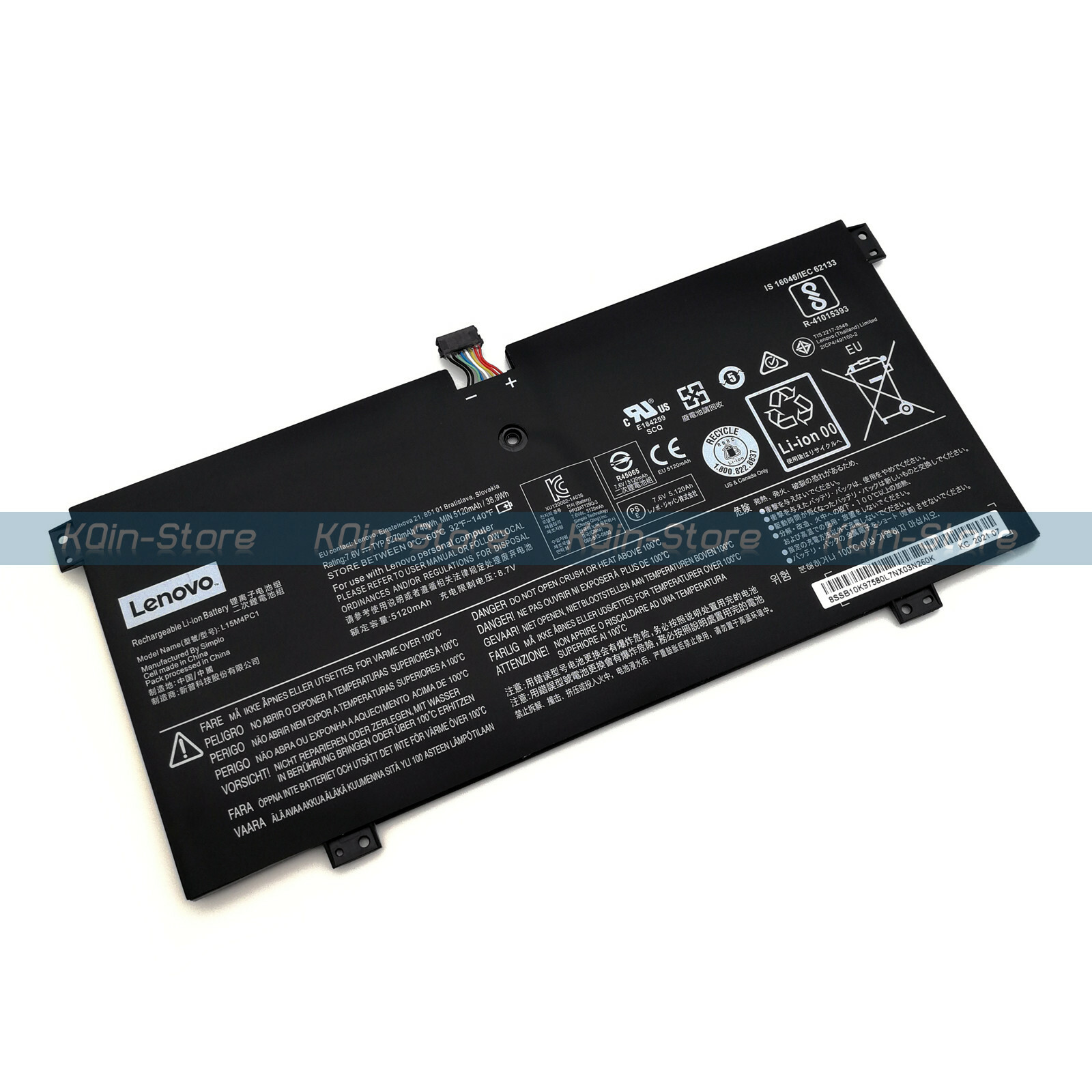 New Genuine L15M4PC1 L15L4PC1 OEM Battery for Lenovo Yoga 710-11IKB 710-11ISK