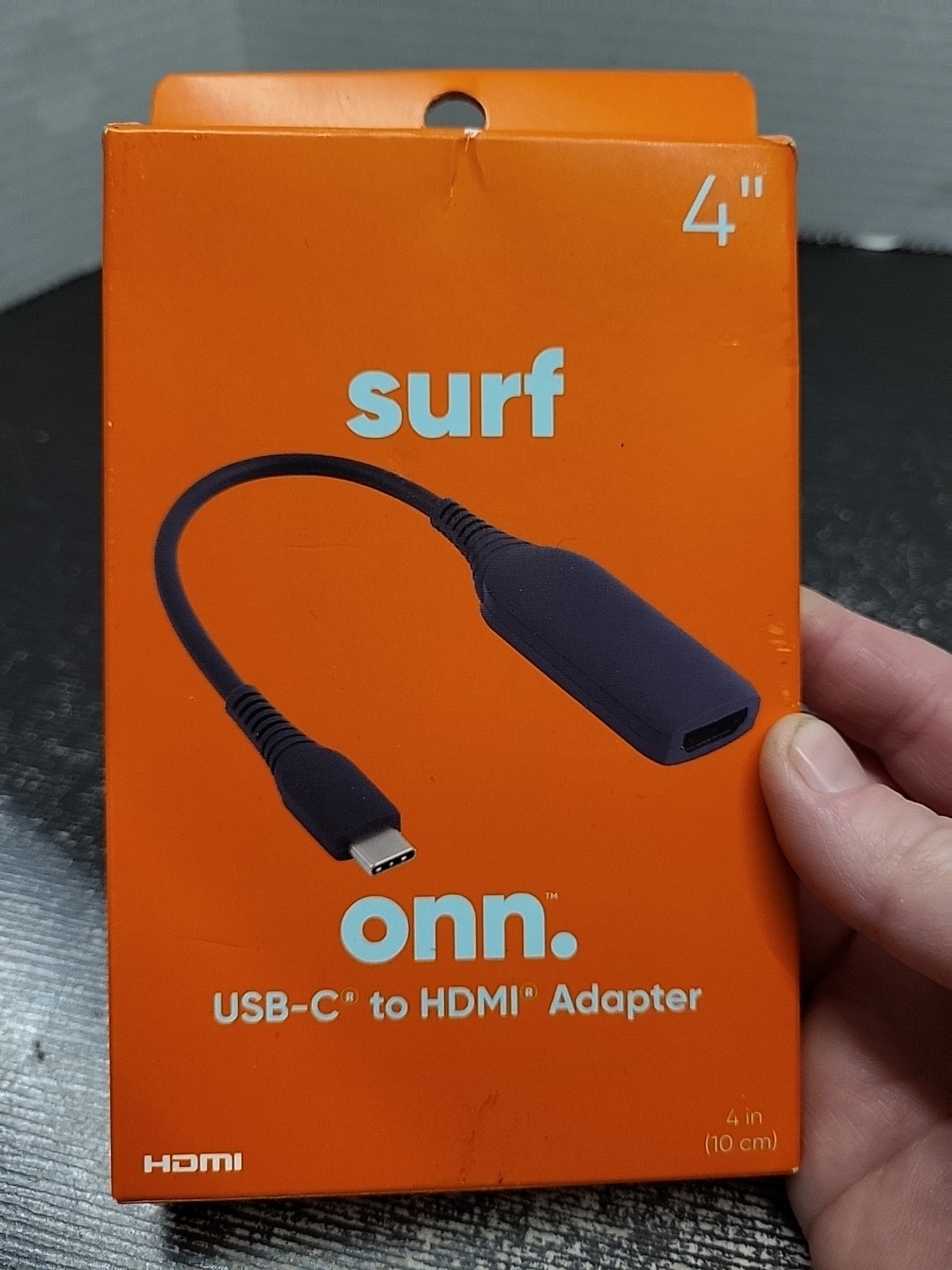 Surf Onn 100004344 USB-C To HDMI Adapter Read Description 