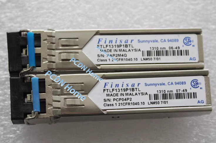 1Pcs Finisar FTLF1319P1BTL 2G 10km Single-Mode SFP Transceiver-