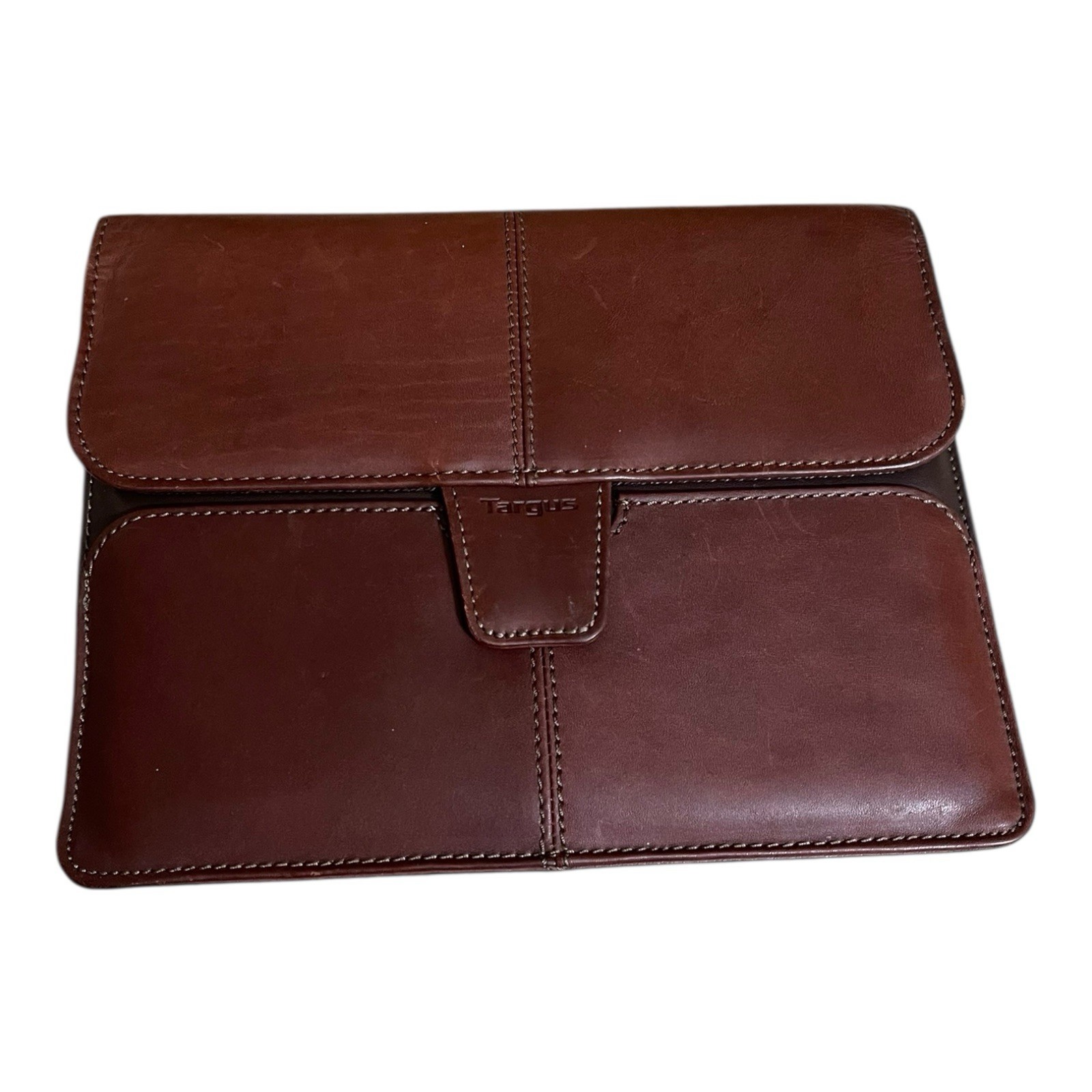 Natural Oiled/ Leather Targus Hughes Portfolio iPad Case Brown 10.5” x 8.5”