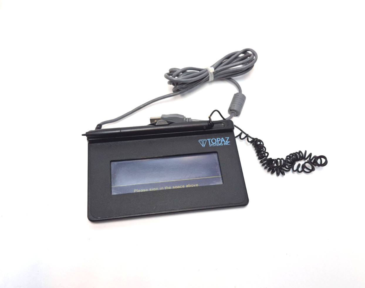 Topaz Systems T-L460-HSB-R SigLite 1x5 LCD USB Signature Capture Pad "USB" 👌