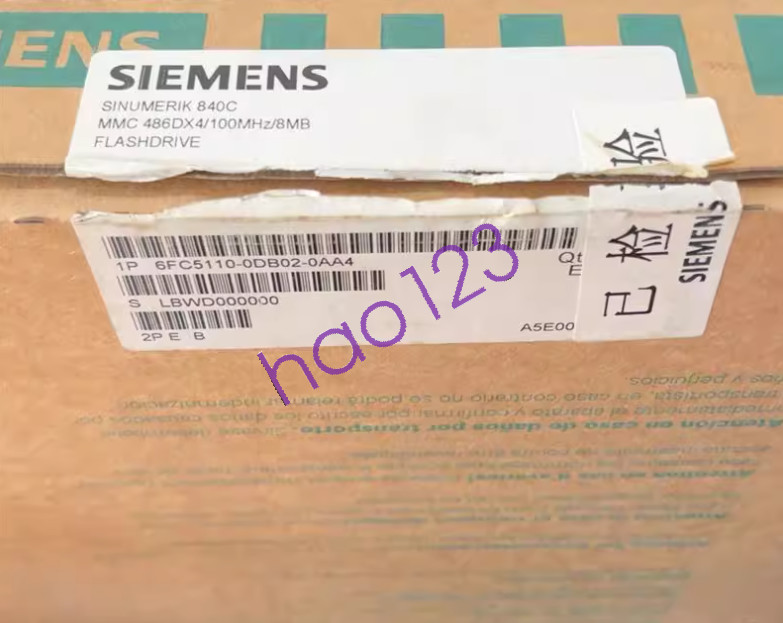 6FC5110-0DB02-0AA4 MMC-CPU 486DX4 100MHz 8 MB RAM New DHL/FedEx