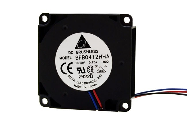 Delta BFB0412HHA R00 40MM 4010 12V 3-Wire Locked Rotor Turbo Blower Fan