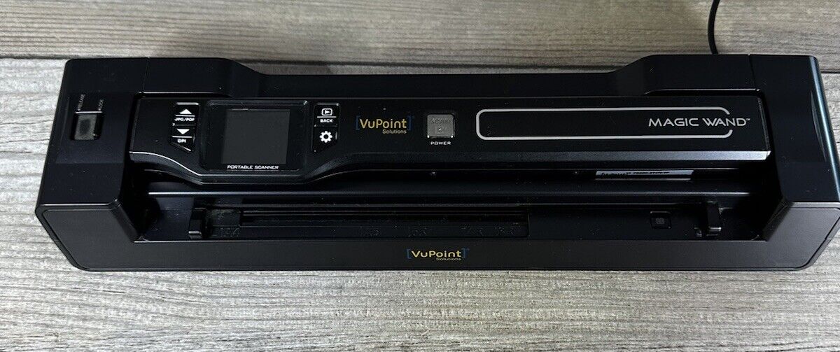 VuPoint Magic Wand PDSDK-ST470-VP Black USB Portable Scanner & Auto-Feed Dock