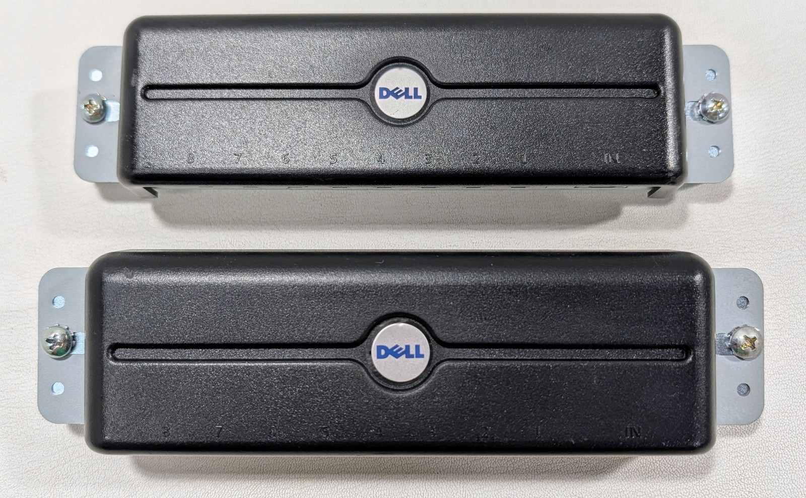 Lot Of 2 DELL HP 2P460 0MG632 Expansion Module PEM 8 port KVM Switches 