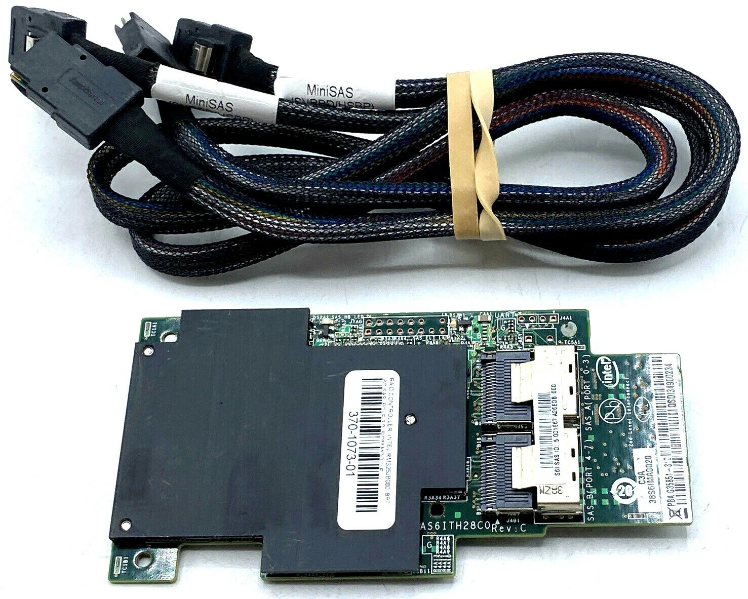 Intel C3A38S6IMA0040 G35851-310 Integrated RAID Module - 6Gbps - 8-Port w/Cables