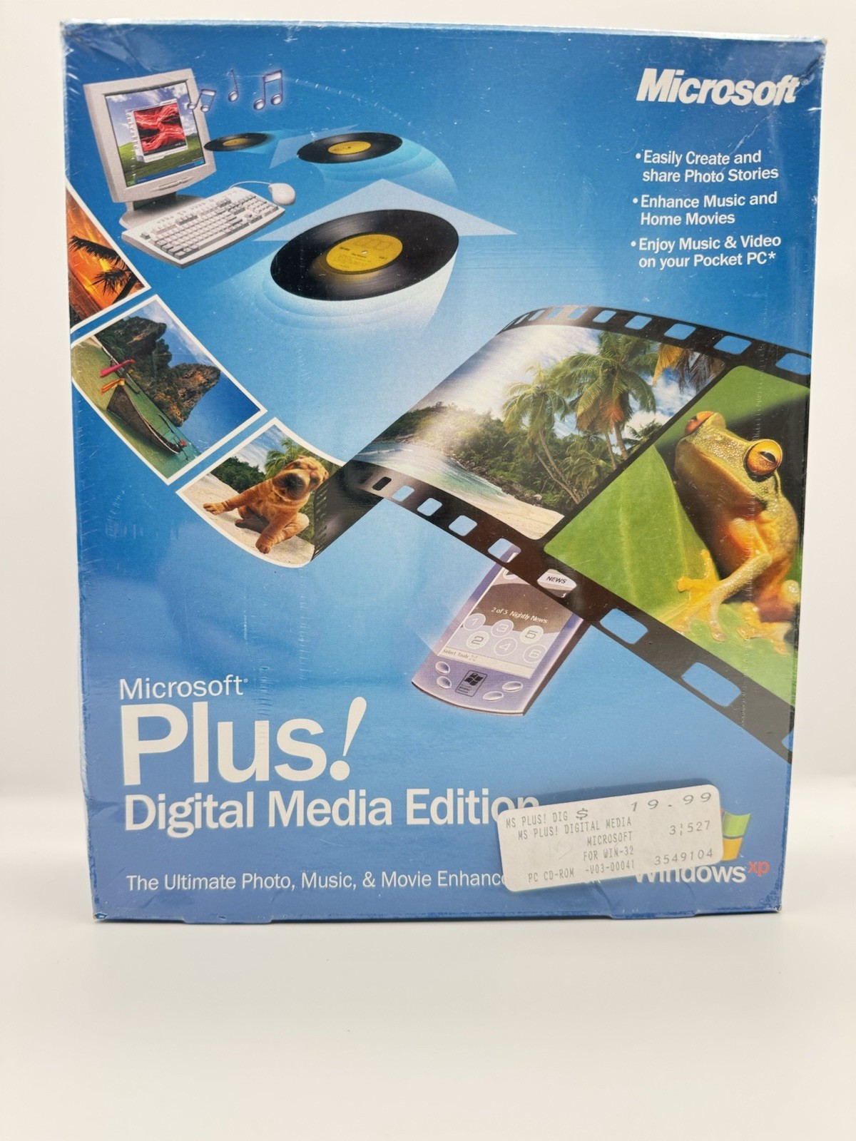 Microsoft Plus Digital Media Edition_Genuine Product