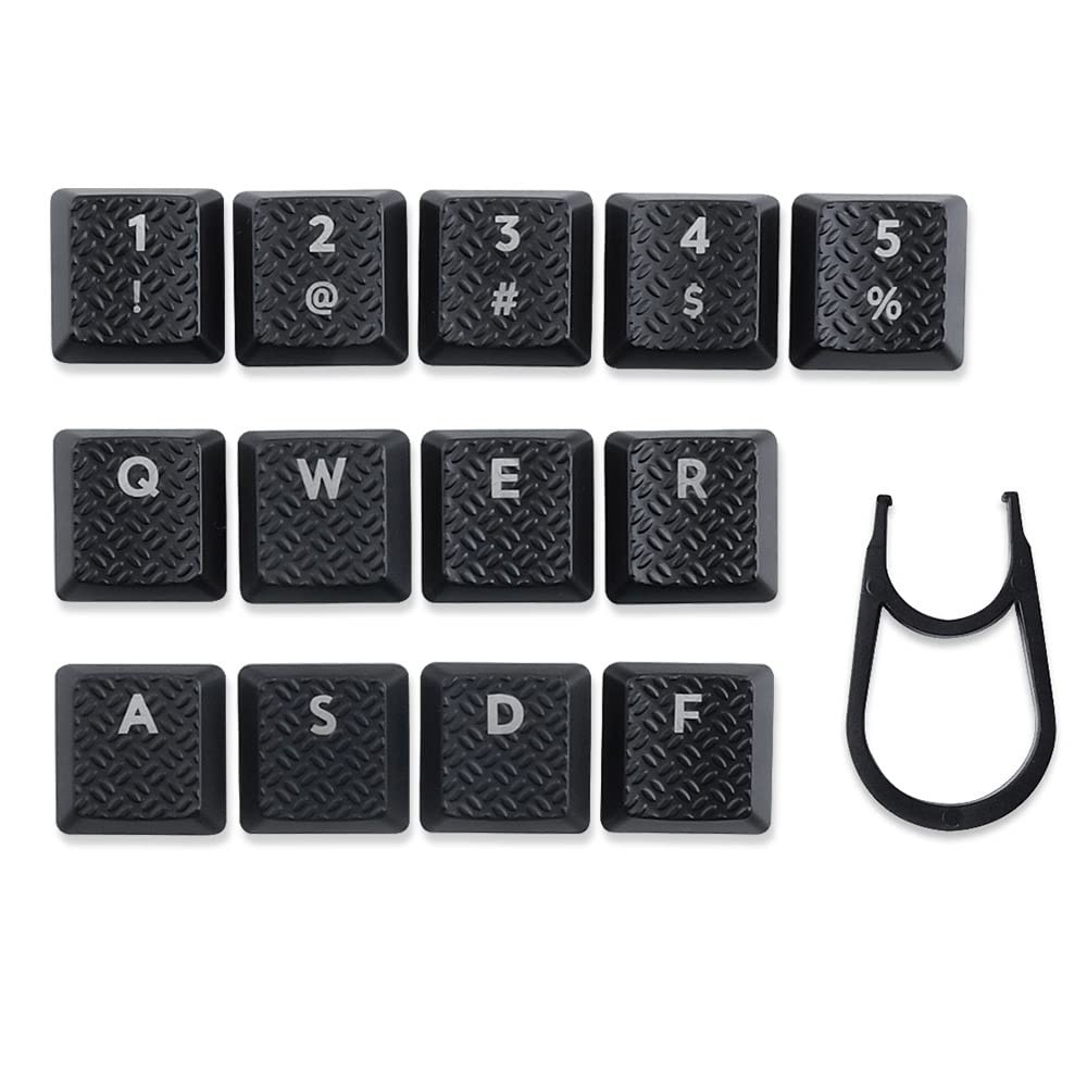 Texture Tactility Backlit 13 keycaps Replacement for GL Tactile Switch Logit ...