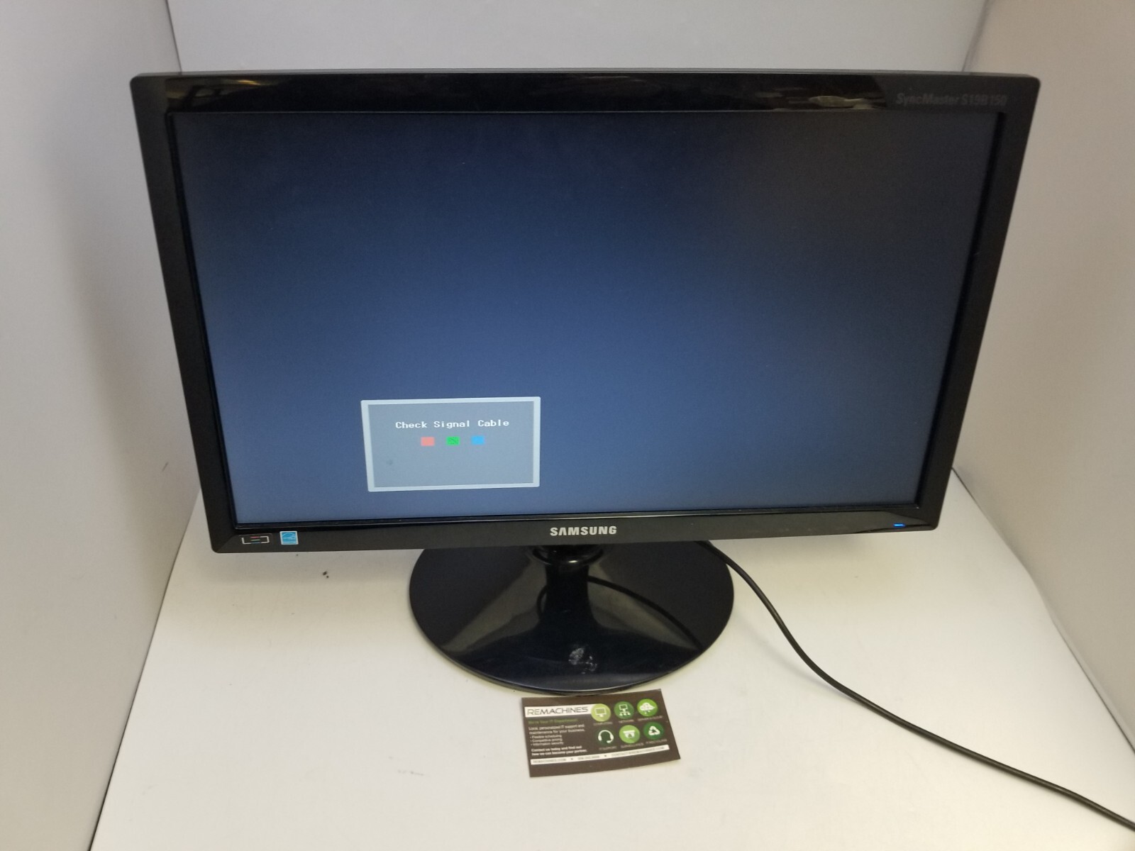 Samsung S19B150N 19"  LED Backlit LCD VGA Monitor 1366 x 768