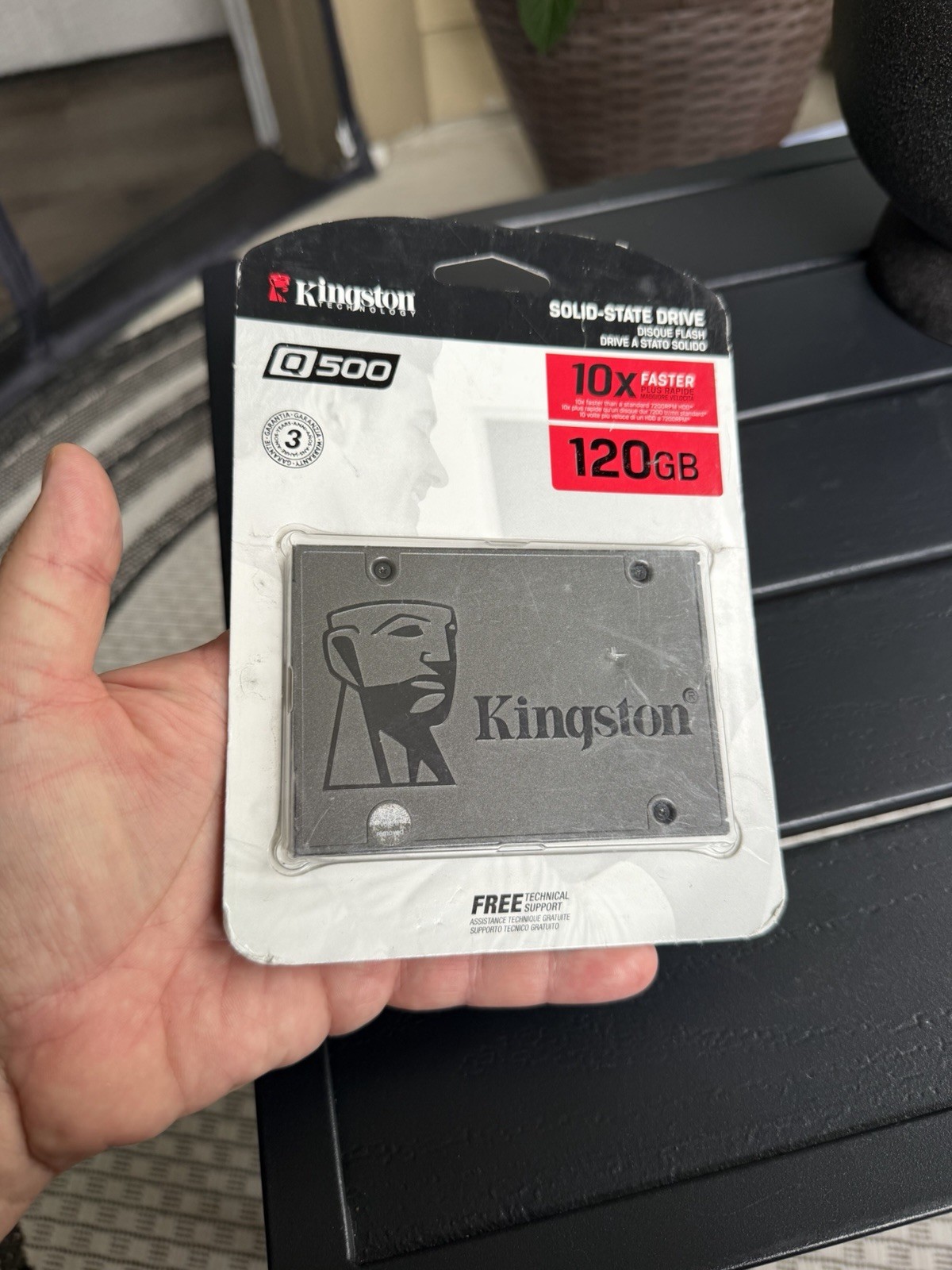 Brand New Kingston Q500-120GB SATA III 2.5" Internal SSD - SQ500S37/120G