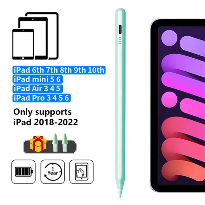 Stylus Pen for Tablet Palm Rejection Power Display Active Touch Pencil